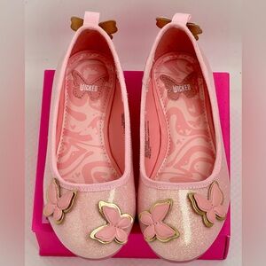 Pink Glinda Butterfly Dress Shoes